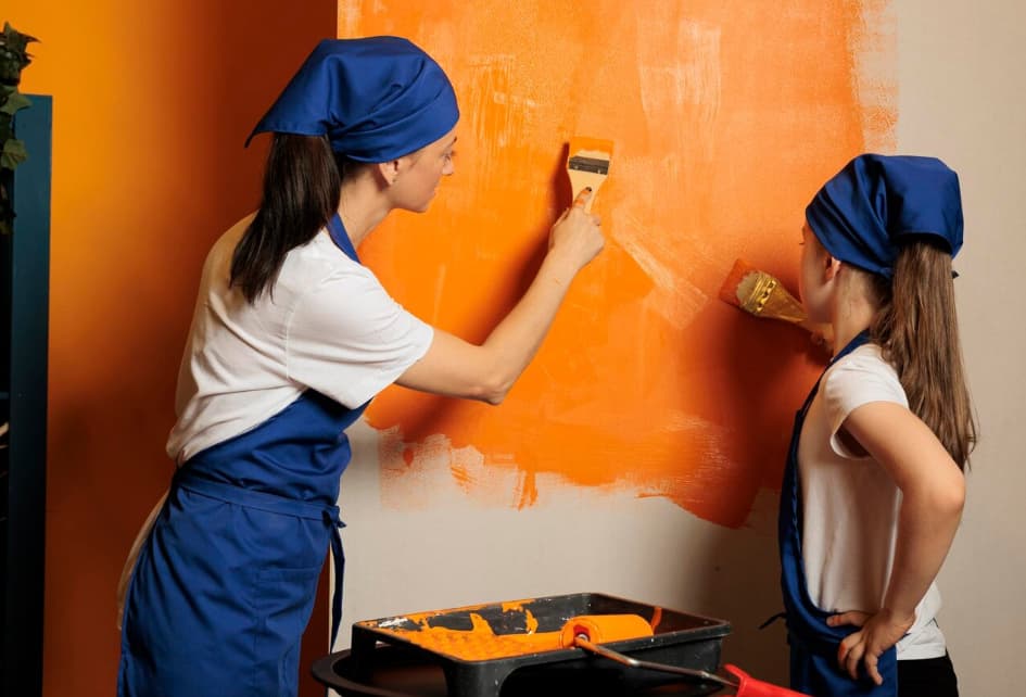 Professional House Painting Project